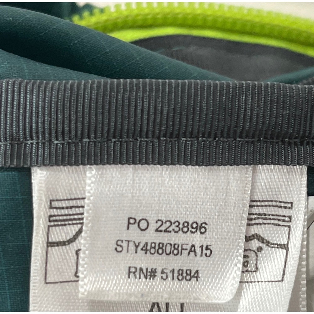 Patagonia Lightweight Travel Tote Green Blue Convertible Backpack - Picture 8 of 15